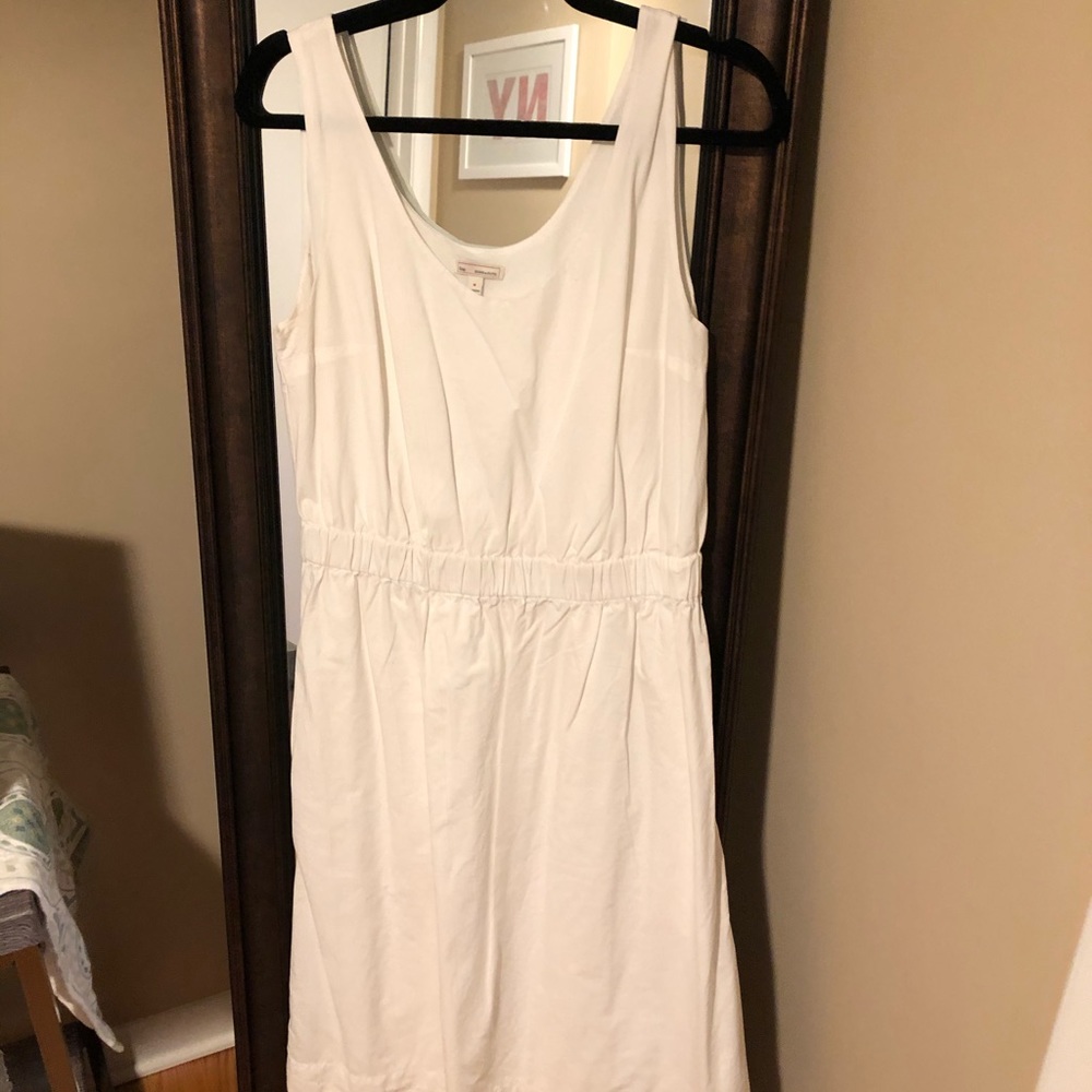 White Gap dress